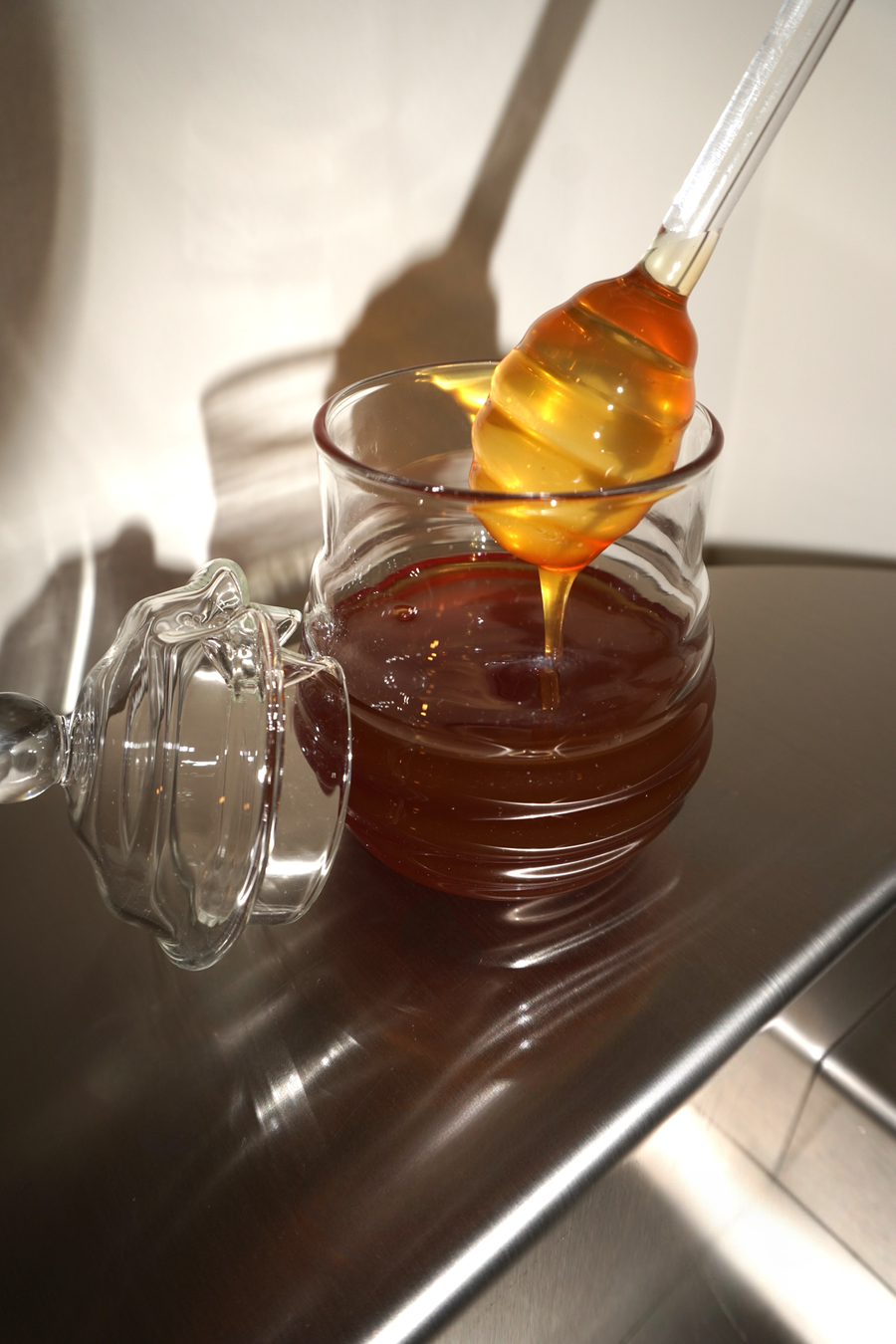 Miel Honey Pot & Dipper