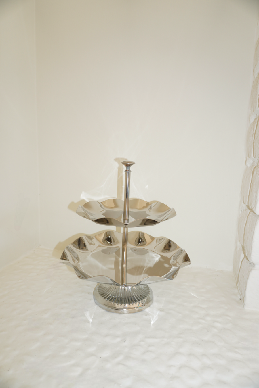 Gaia Two-Tiered Serving Tray