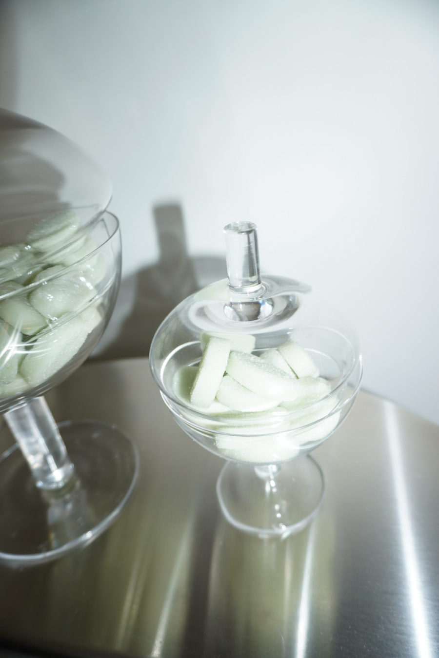 Dudley Glass Jars