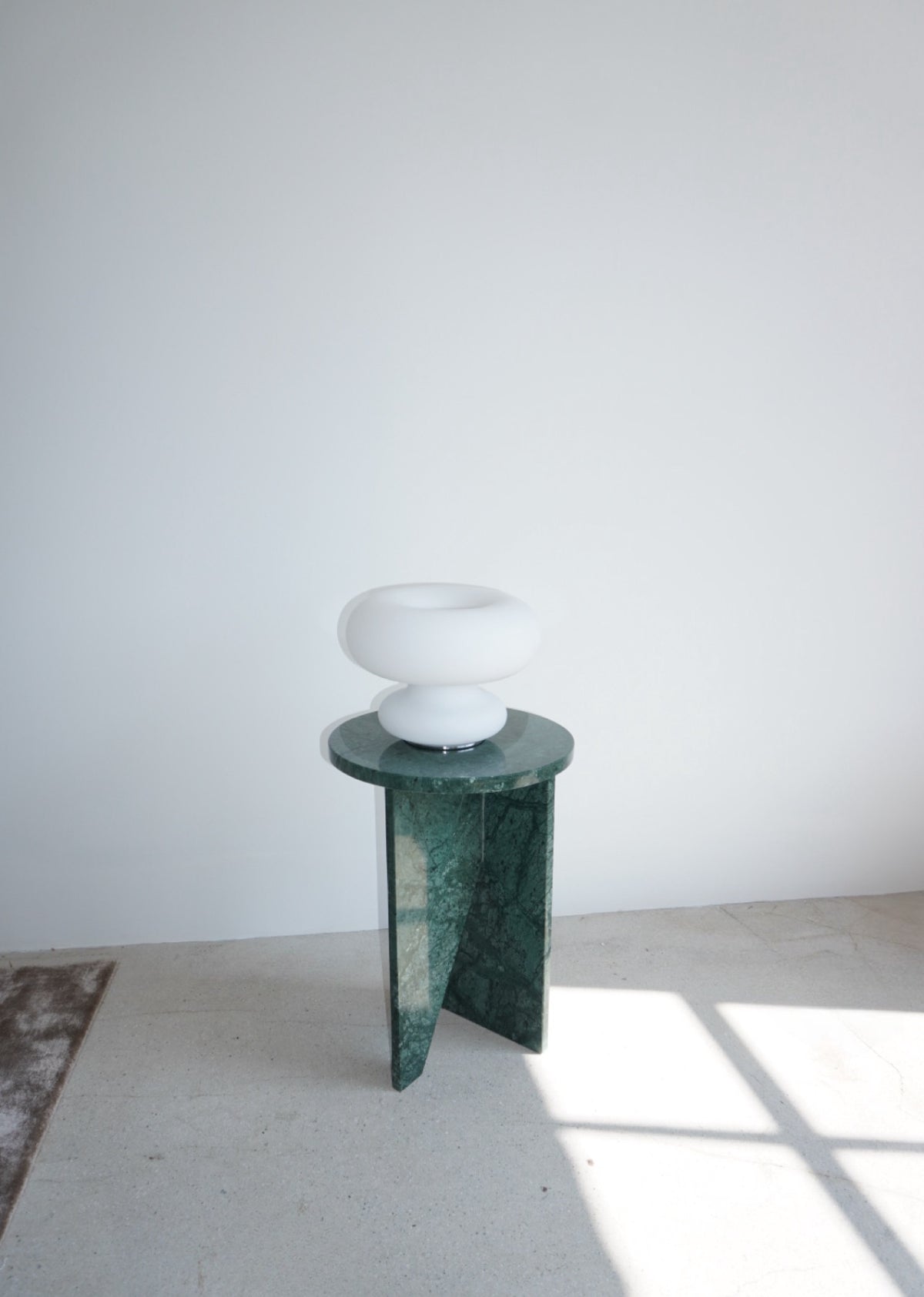 Verai Glass Lamp - Round Glass Glow Lamp