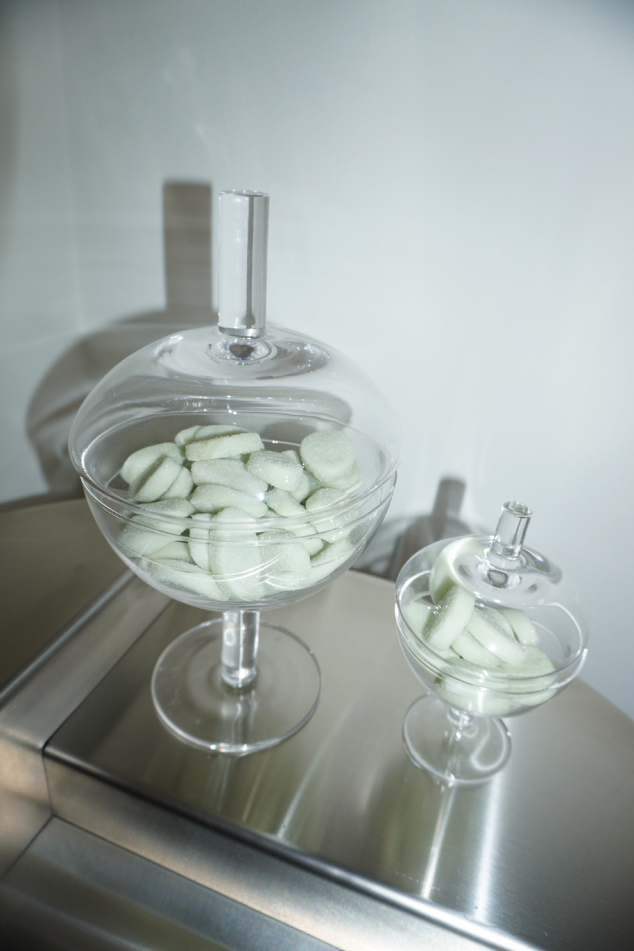 Dudley Glass Jars