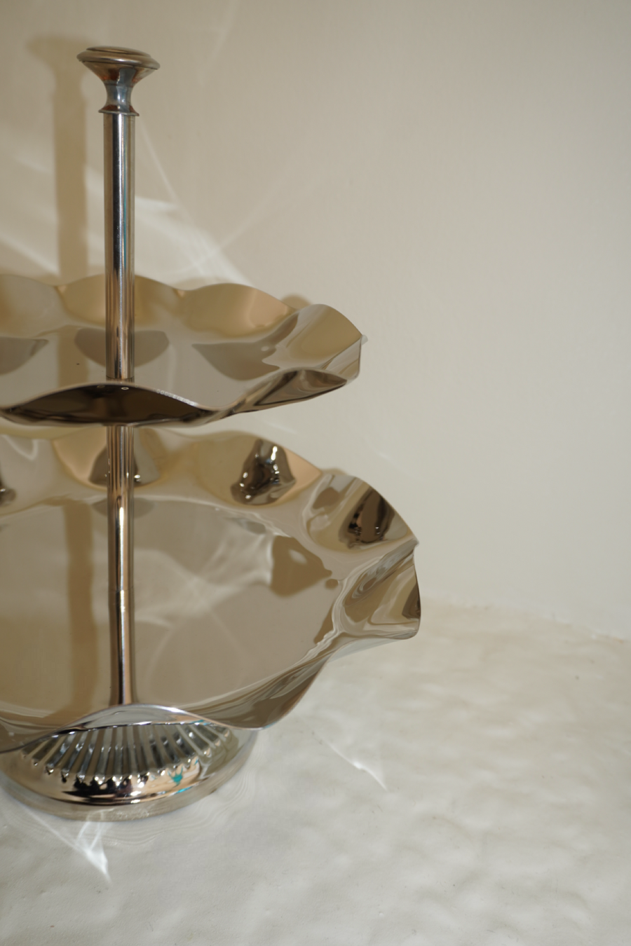 Gaia Two-Tiered Serving Tray