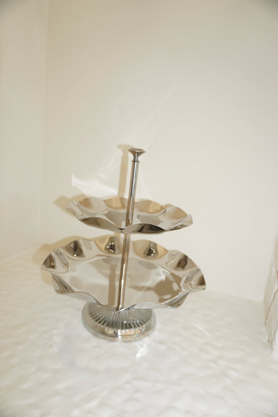 Gaia Two-Tiered Serving Tray