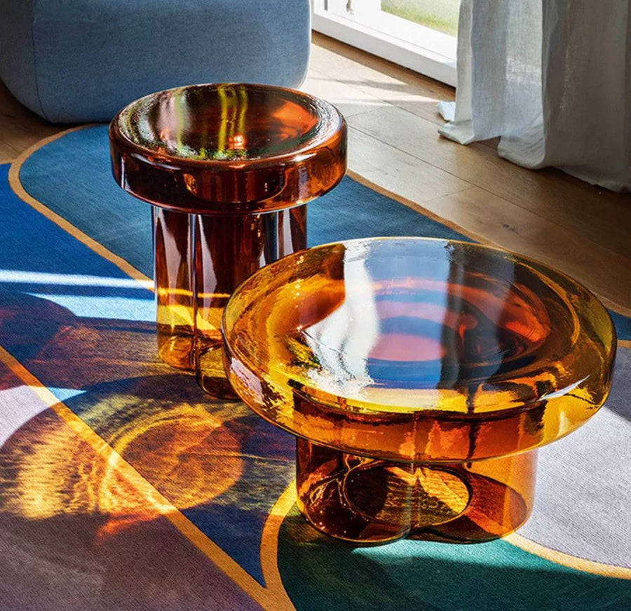 Purchase Bena Glass Table  by HueGah Home