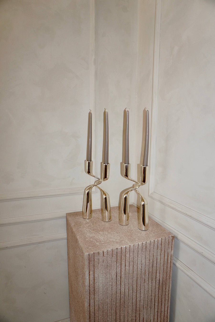 Lykke Iron Candlestick Holders