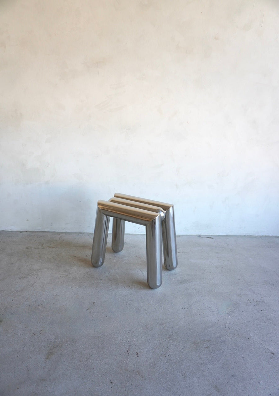 Tash Electroplated Stool