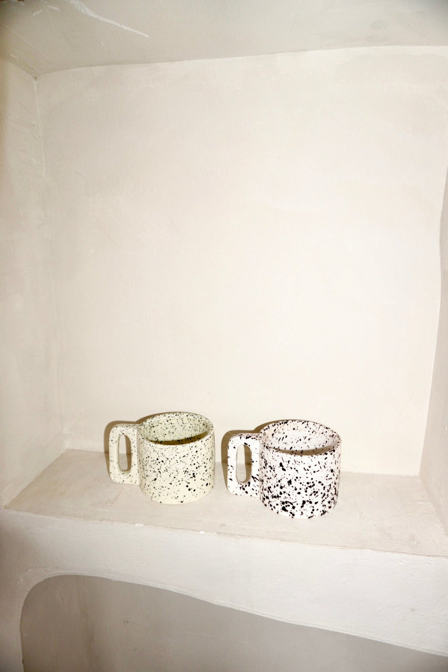 Dark Brown or Dark Green Bloch Mug by HueGah Home