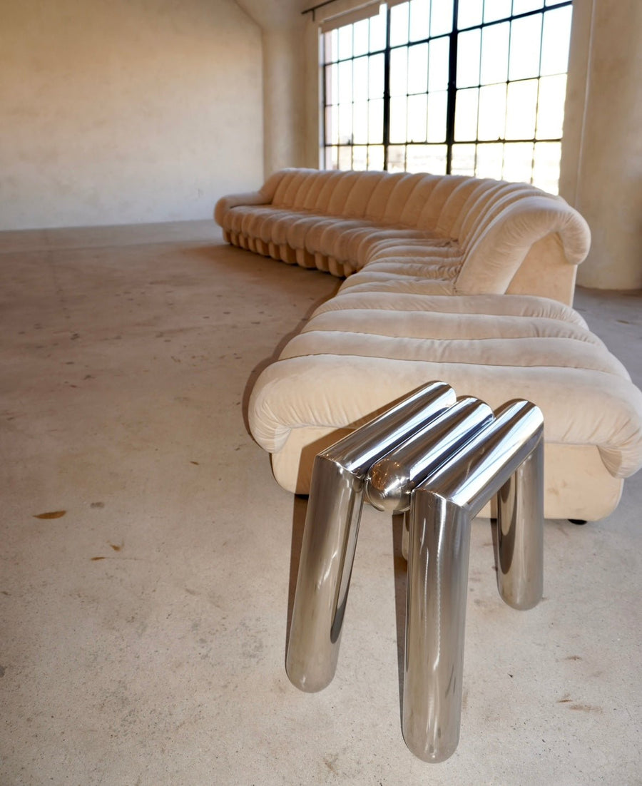 Tash Electroplated Stool