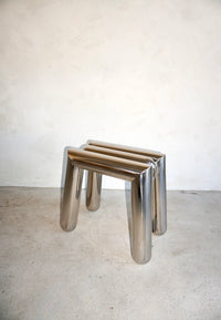 Tash Electroplated Stool